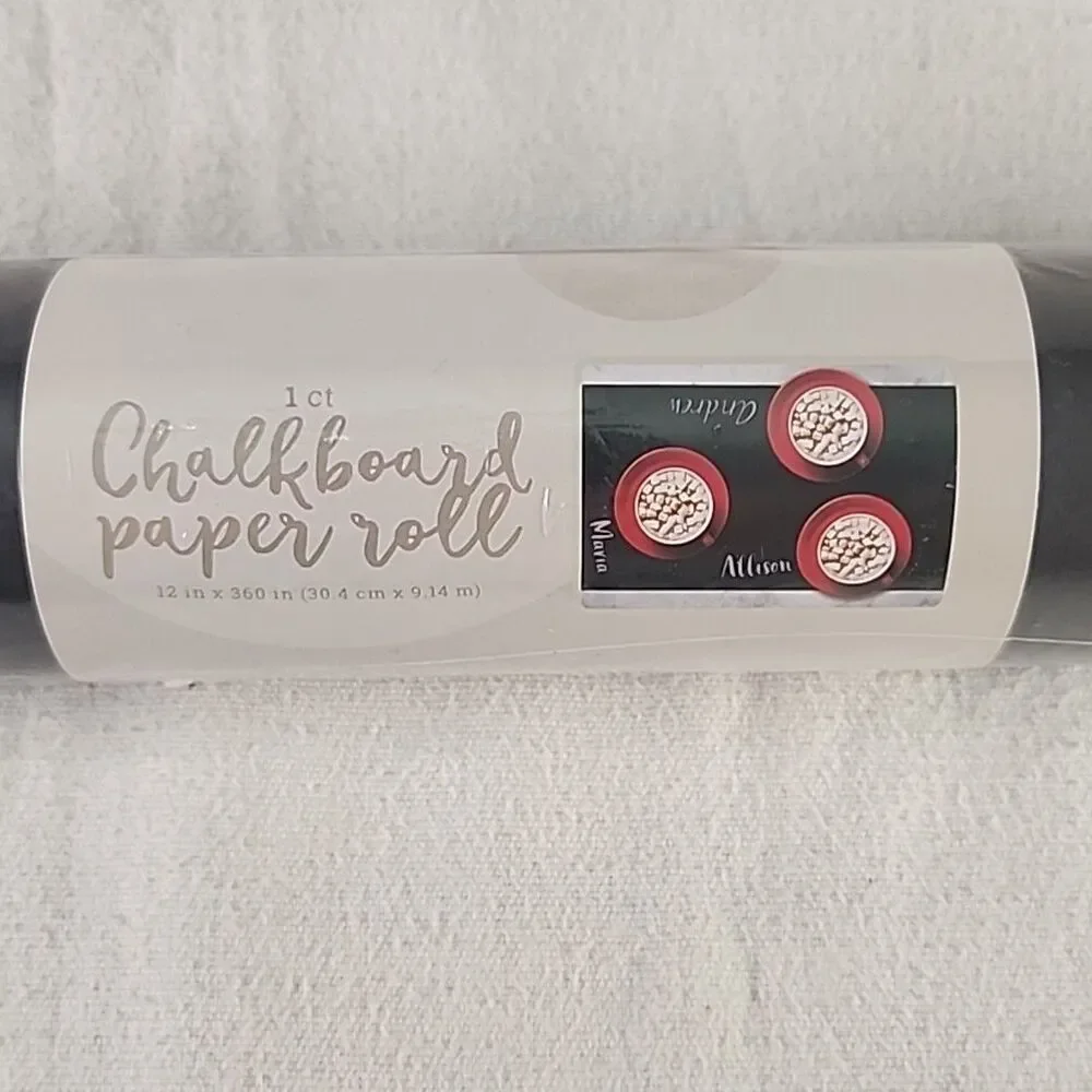 Chalkboard Paper Roll Chalk Board Paint Alternative 12
